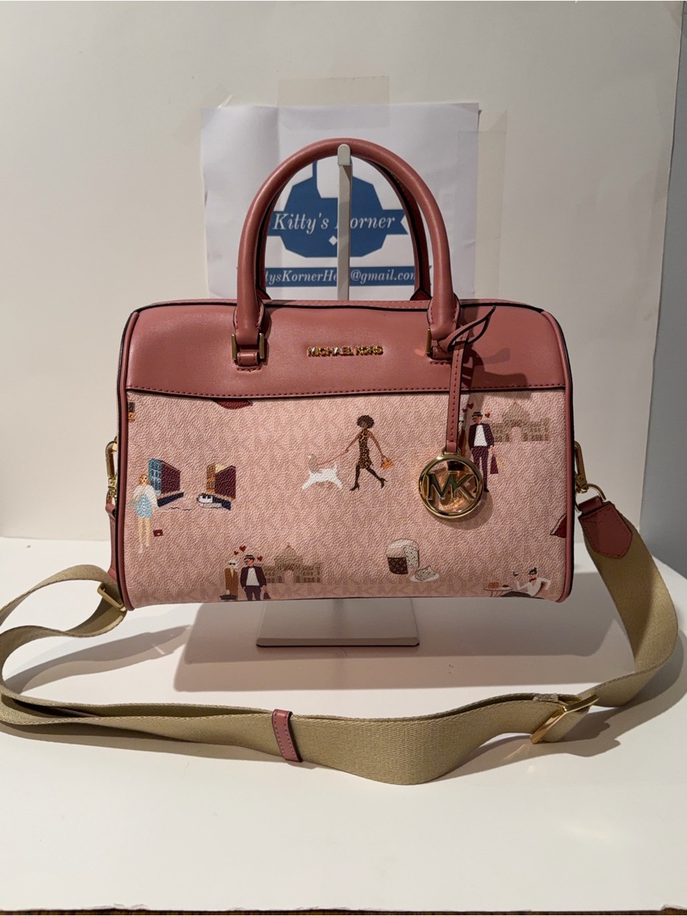 Micheal Kors Limited Edition Jet Set Girls Milian Medium Travel Duffle Bag